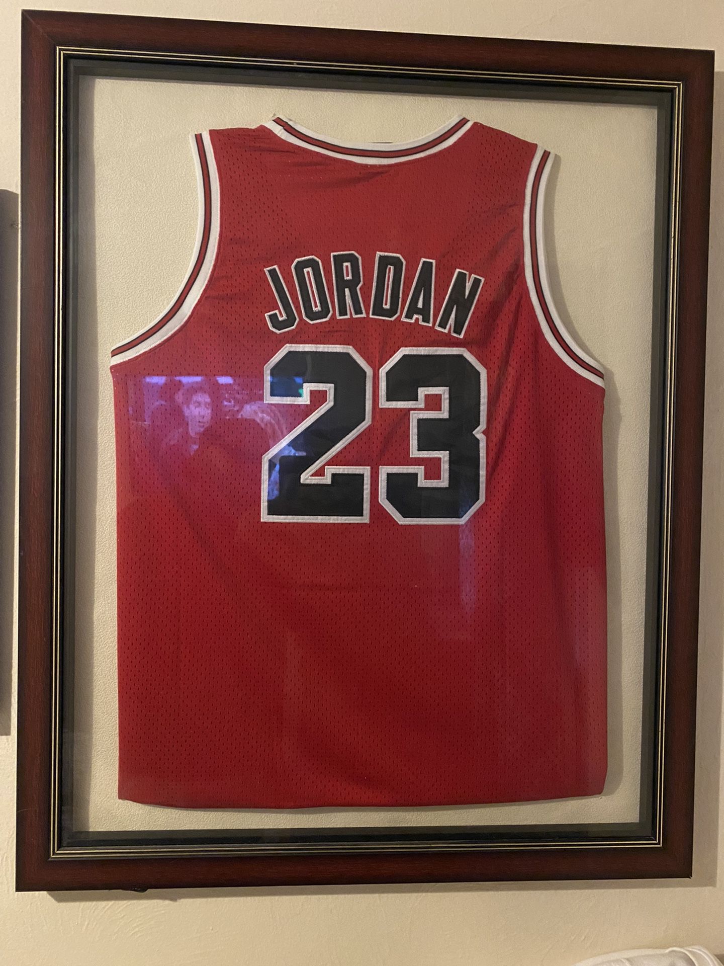Jordan Framed Jersey Jordan Wings Poster