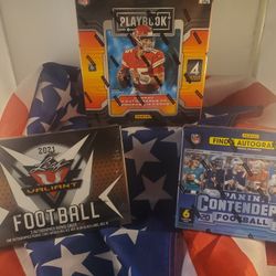 Football Baseball Cards Sealed Box New