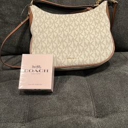 Michael Kors Shoulder Bag And COACH Perfume 