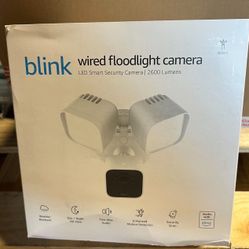 Blink Wired Floodlight Camera – Smart security camera, 2600 lumens, HD live view
