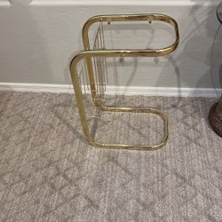 Magazine Rack/ Side Table 