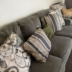 Comfortable Fabric Sofa And Chair!!