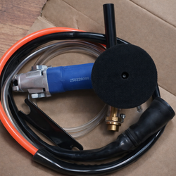 NEW Pneumatic Wet Stone Polisher – Granite / Marble Countertop Tool w/ Hose & Handleqq