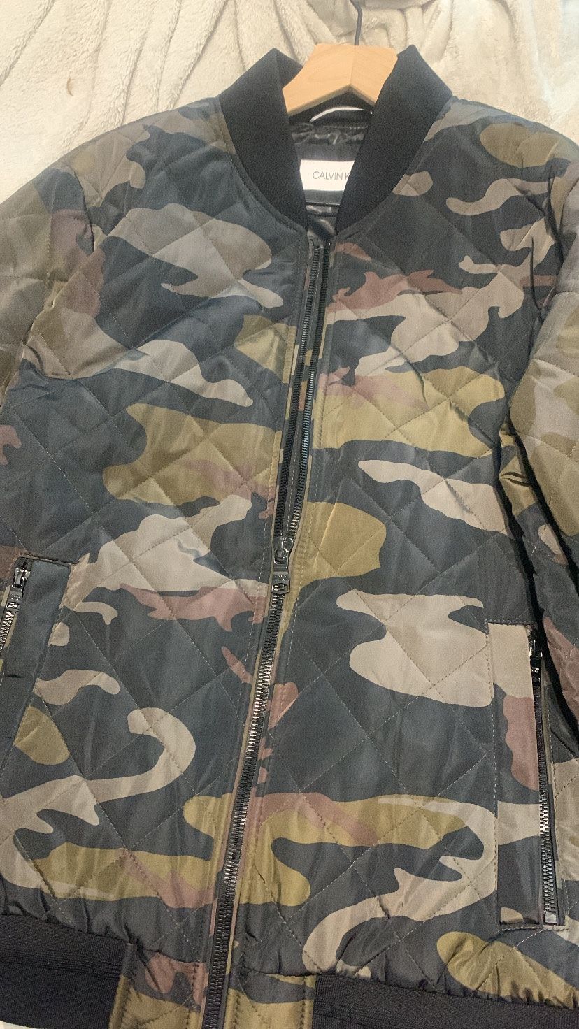 Mens Calvin Klein Bomber Jacket