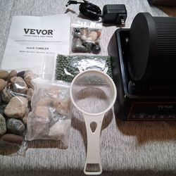 "VEVOR" ROCK TUMBLER-Rocks-Other-Like New