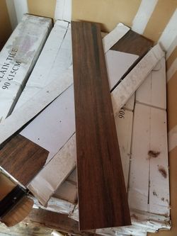 Porcelain wood tile 6x36