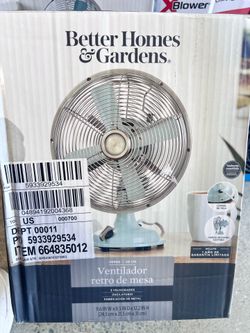 Better homes & Gardens fan / ventilador