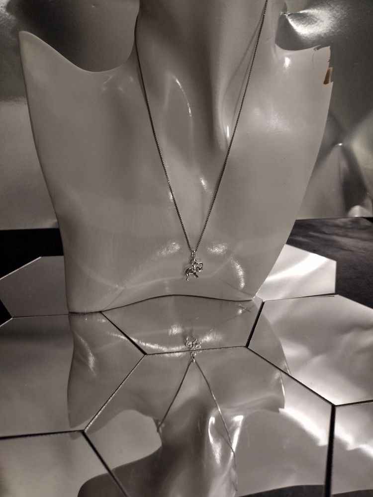 925 Sterling Silver 3D Elephant Charm Pendant