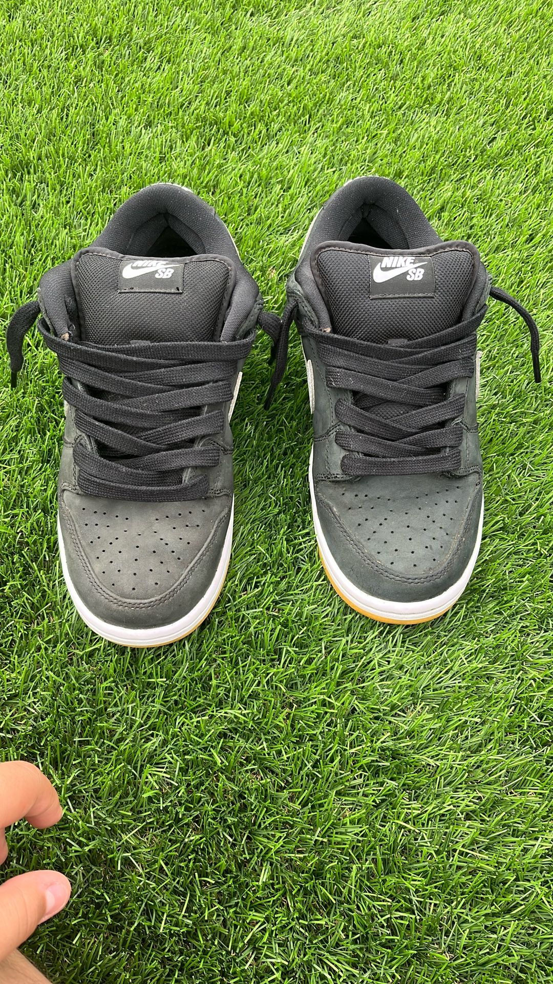 Nike, SB, Black/white-black-gum Light Brown, Size 9 In Men’s