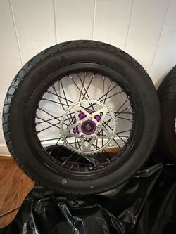 Surron light bee x 16x1.85 wheel set   $800
