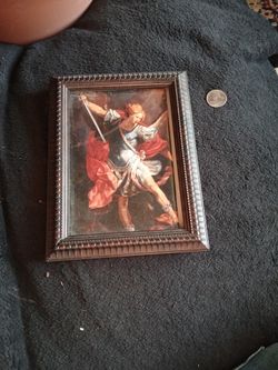 Fine Art  Archangel Michael Symbol Of Protection