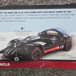 Star Wars Darth Vader Hot Wheels RC Car – Lights & Sounds
