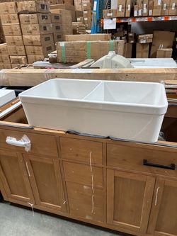 32” x18” farmhouse sink for the kitchen