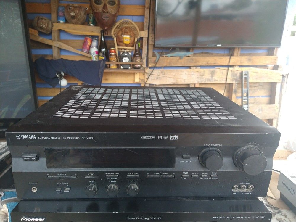 Yamaha Rx-v496 5.1 Home Theater Receiver 210 Watts