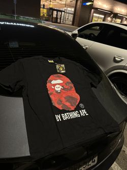 Red bape Head Tee