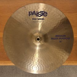 Paiste 900 series 16” Multi-purpose cymbal.
