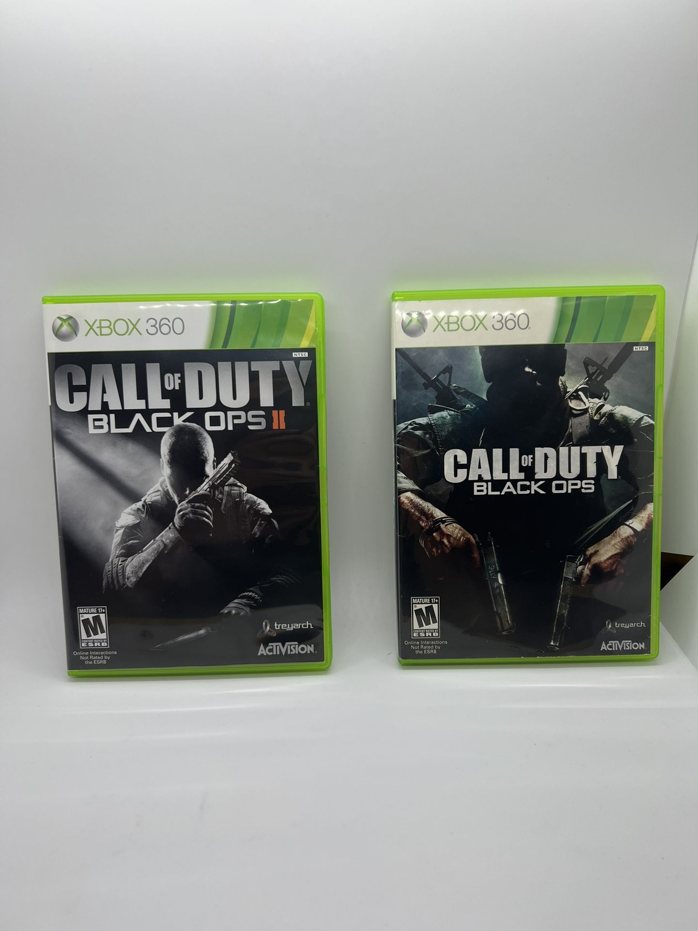 Microsoft Xbox 360 Call Of Duty Black Ops 1 & 2 Video Game