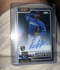 2026 Topps Chrome LUINDER AVILA RC AUTO Refractor KC Royals!!
