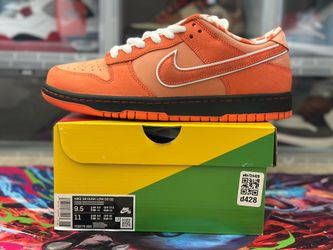 Size 9.5 - Nike SB Dunk Low Orange Lobster - $600