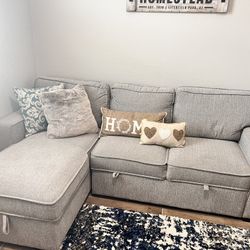 Sofa With Chaise & Storage 