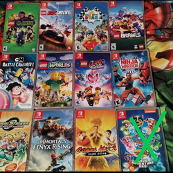 Nintendo switch games, $15 each