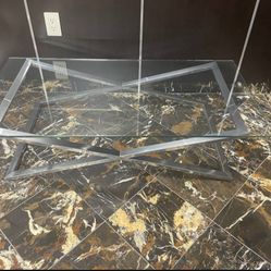 Luxury Glass Coffee Table 