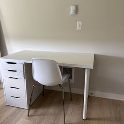 Alex Drawers, Desk, Chair Set 