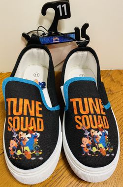 Boy’s Space Jam Slip-On Sneakers