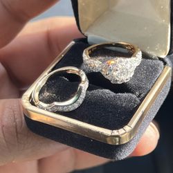 Wedding Ring 7.5 Size 2crt