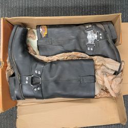 Genuine Harley-Davidson leather boots size 9 and 1/2