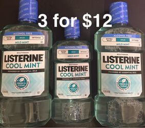Listerine mouthwash