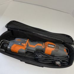 RIDGID Thru Cool 6 Amp Corded 1-Handed Orbital Reciprocating Saw Kit