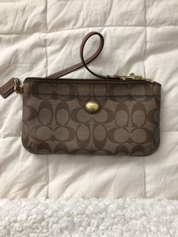 Coach wristlet