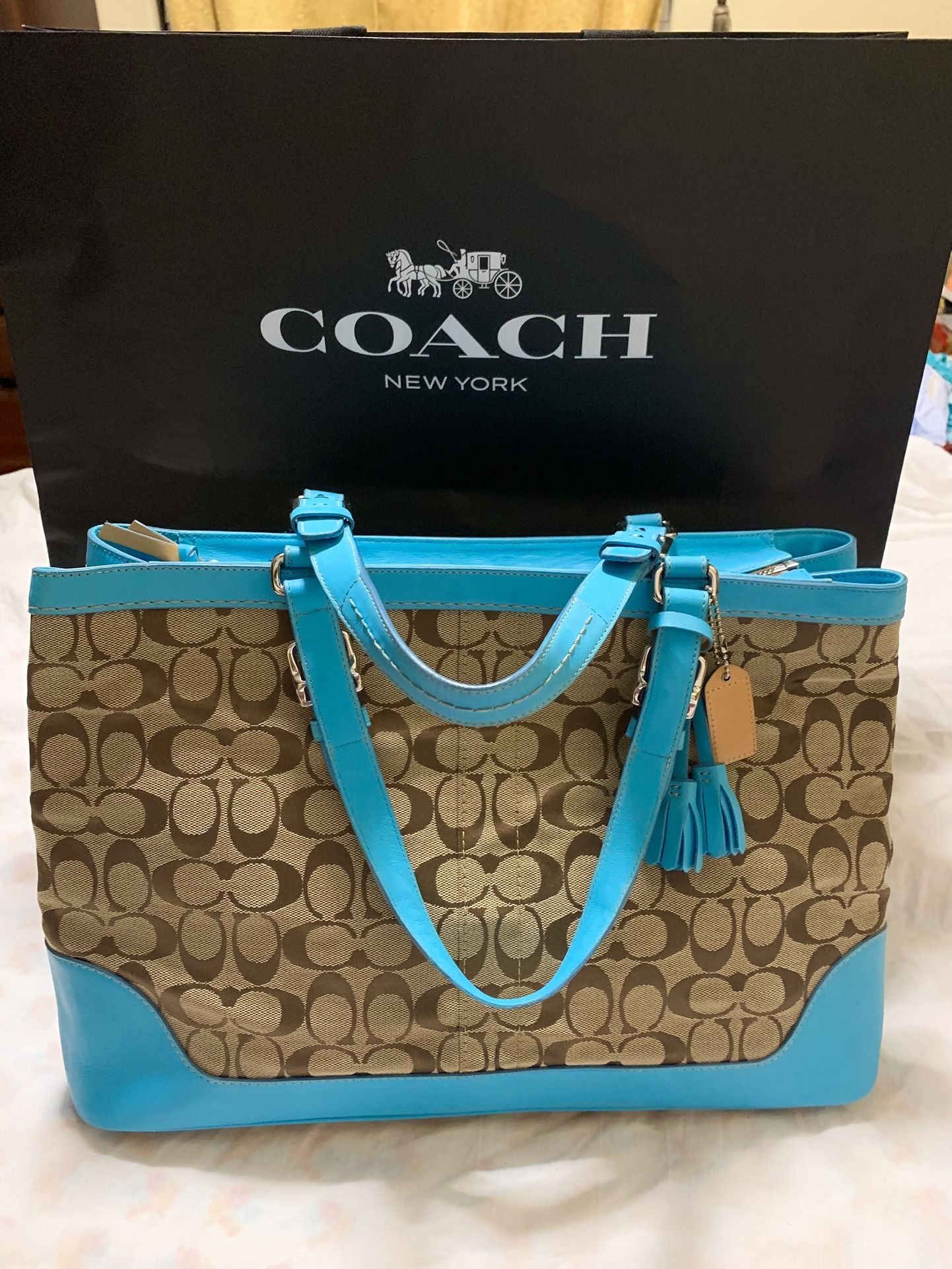 COACH BAG, New LARGE TOTE, Shopper Bag.