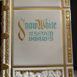 Snow White And The Seven Dwarfs Storybook Replica