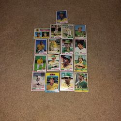 Oakland A's Baseball Cards 