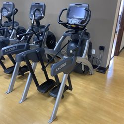 Cybex Commercial  Gym 770AT Arc Trainers with Touchscreen & TV Console