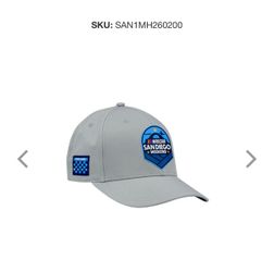 Limited edition NASCAR San Diego Weekend Adjustable Cap Gray/Blue Hat #601