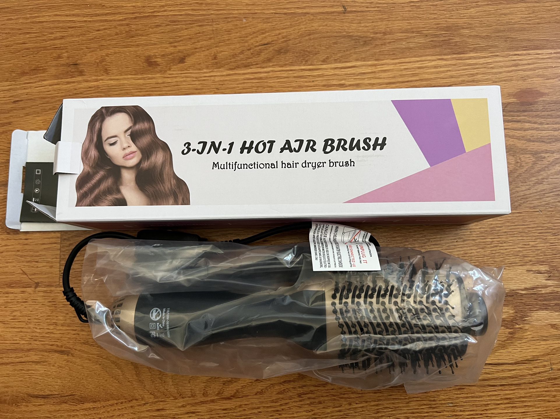 Hot Air Brush 1000W Power with Overheating Protection