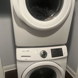 SAMSUNG 7.4 CFRONT LOAD WASHER & DRYER SET