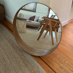 Wooden Mirror 