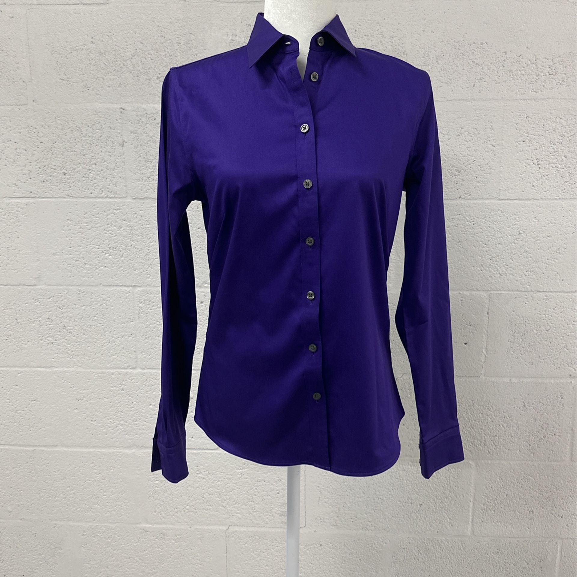 Banana Republic Button Down Violet Blouse