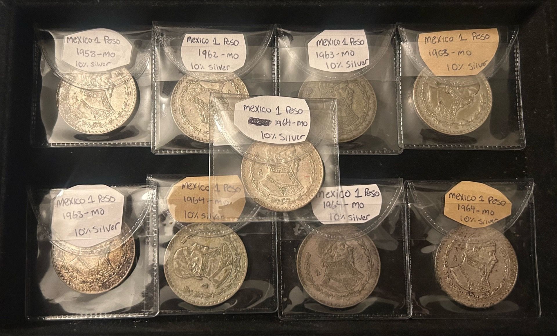 Mexico 1 peso silver