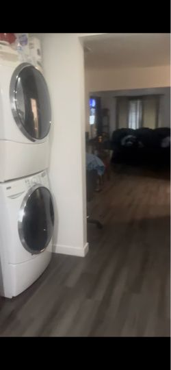 Stacked Washer and Dryer Set