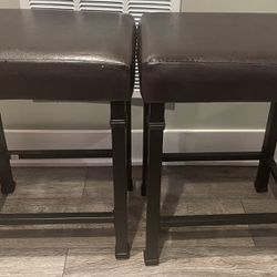 Pair Of Stools 24 In High