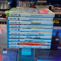 Nintendo Wii U Games *PRICES IN AD PLEASE READ*
