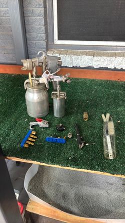 Spray Paint Gun Set with Accessories