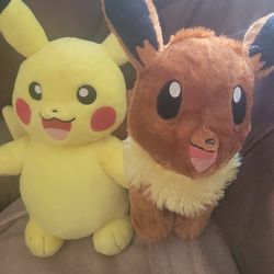 Pokemon Build A Bears. 40 For Both. Firm 