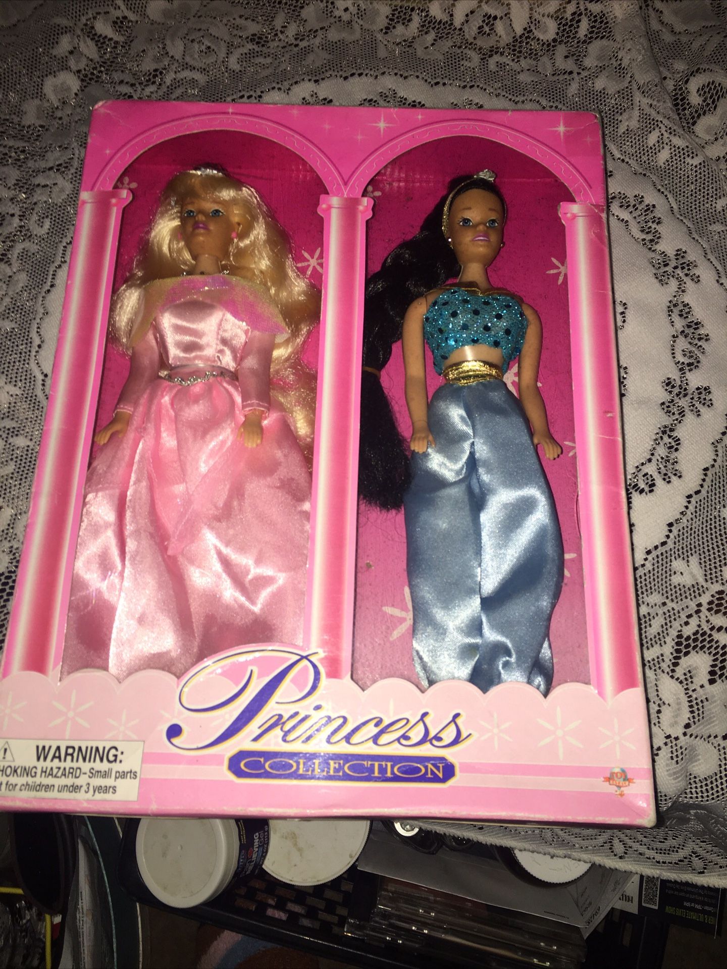 Disney Princess Collection Cinderella & Jasmine Fashion Doll Set ~ New in original package!