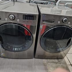 Electric washer and dryer